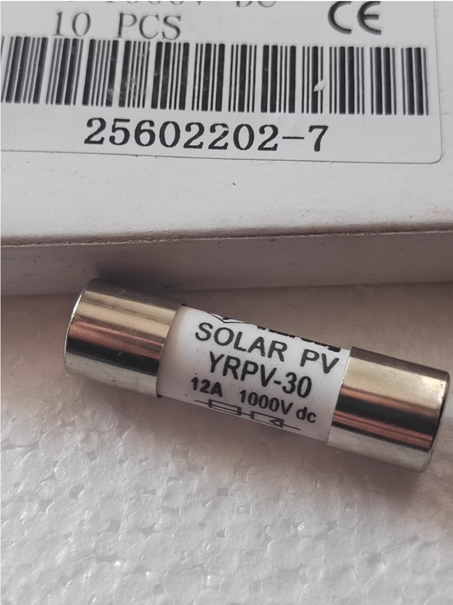 Yinrong YRPV-30 1000VDC 30A 10*38mm Sicherungen (10 Stück)