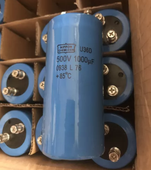 NIPPON U36D 500V 1000UF 85℃ Capacitor (12Pieces)