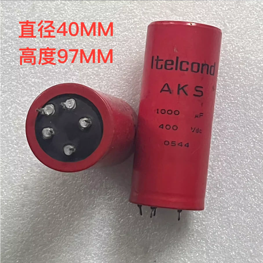 ITELCOND AKS 1000UF 400V Capacitor (6 Pieces)