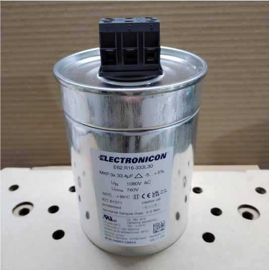 ELECTRONICON E62.R16-333L30 760vac 1080v 3X33.4UF Capacitor  (4 Pieces)