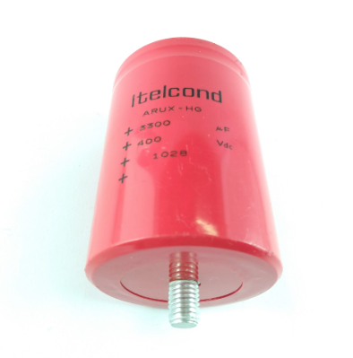 ITELCOND ARUX-HG 3300UF 400V Capacitor (12 Pieces)