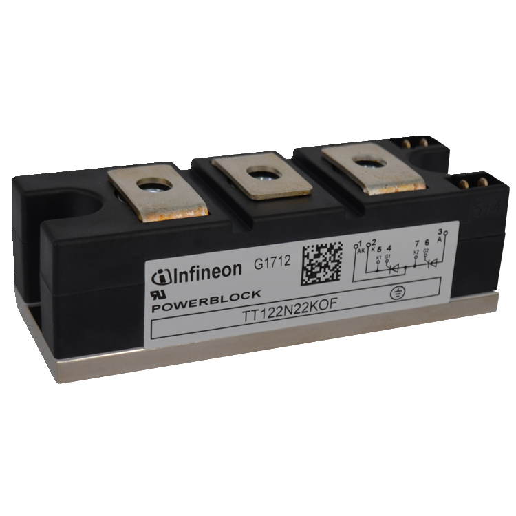 Módulo de tiristor IGBT Infineon TT122N24KOF (2 piezas)