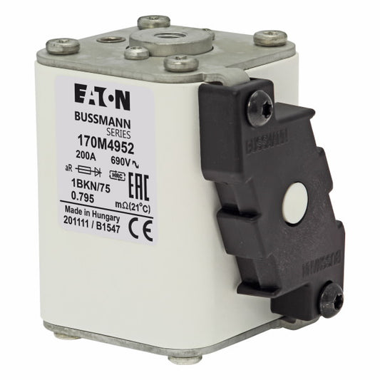 EATON 170M4952 Fusibles 200A 1000V (2 Piezas)