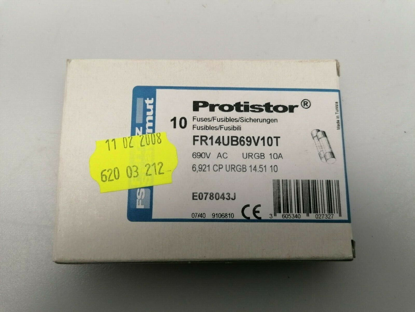 Mersen FR14UB69V8T 6.921 CP URB 14,51 8 D078042 Sicherungen