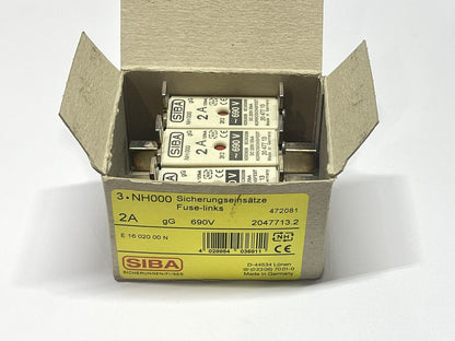 Siba NH000 35A 2047713 Fuses