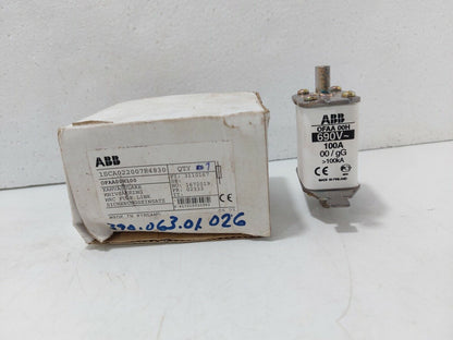 ABB OFAA 00H 50A 09712364 Fuses (3 Pieces)