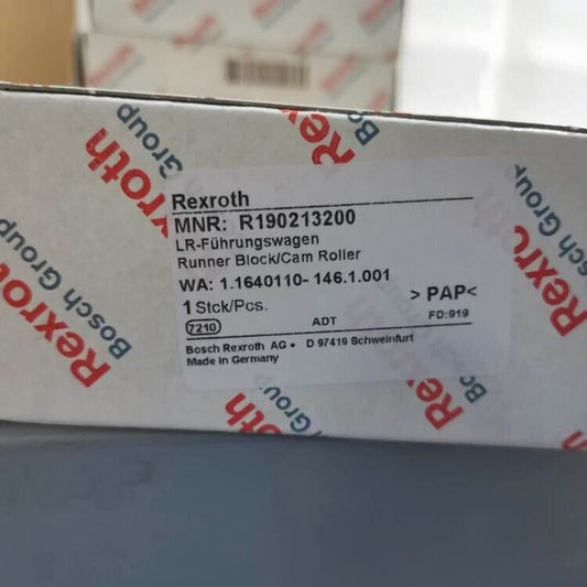 Rexroth R190213200 RUNNER BLOCK BALL BEARING